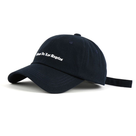 Navy Blue Los Angeles Baseball Caps