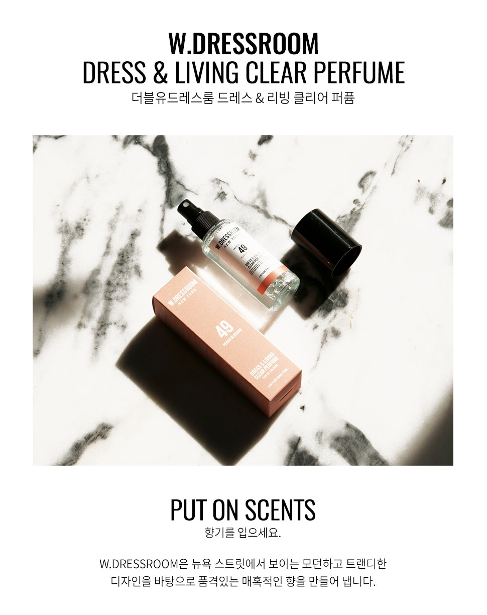 W.Dressroom Dress Living Clear Perfumes 70ml [49.Peach Blossom]