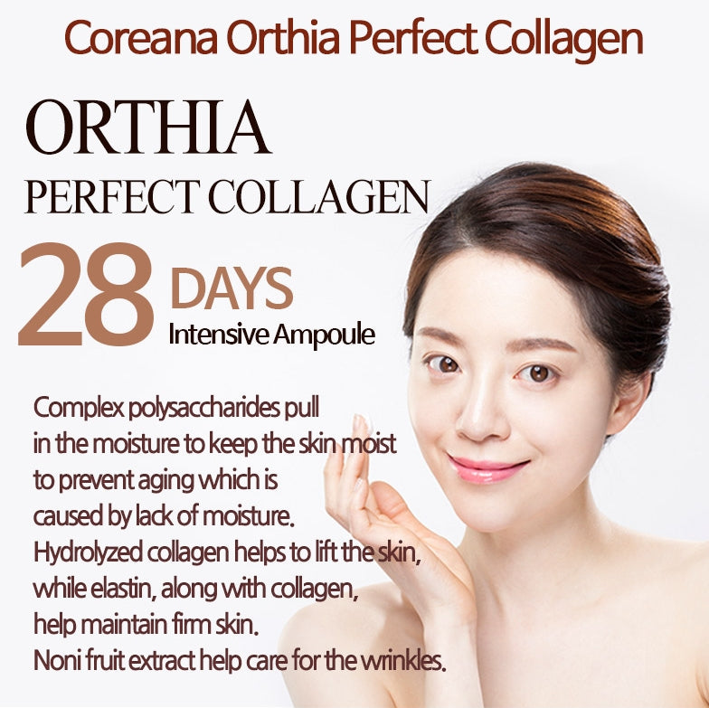 Coreana Orthia Pefect Collagen 28days Intensive Ampoule Sets