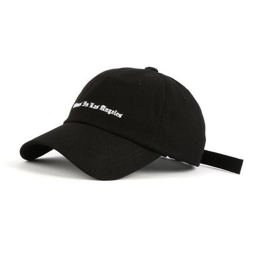 Black Los Angeles Baseball Caps