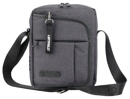 Black Canvas Square Crossbody Bags