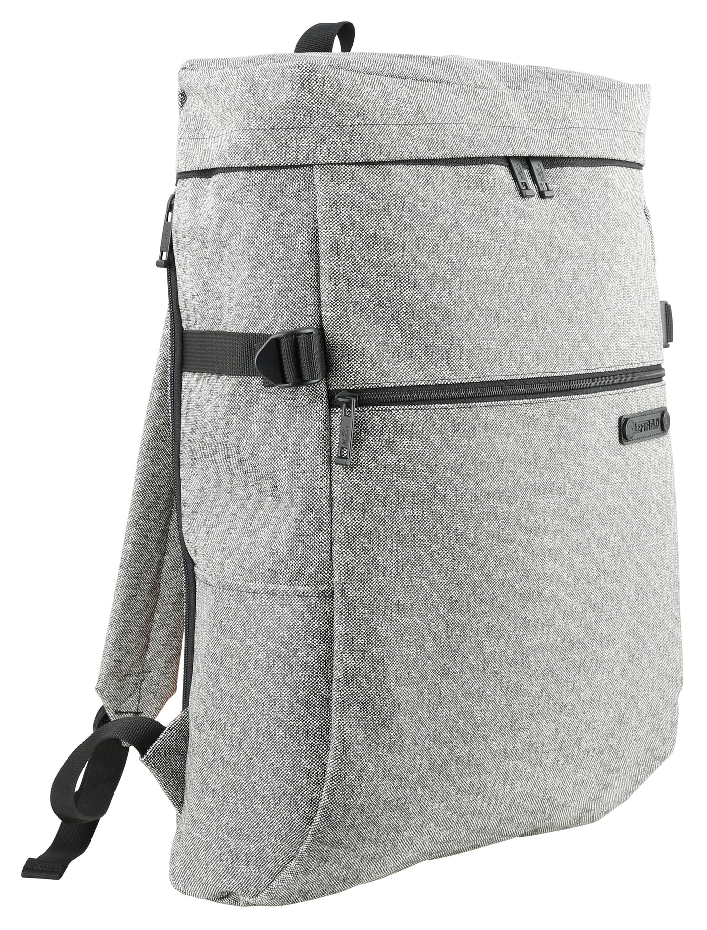Gray Canvas Casual School Backpacks