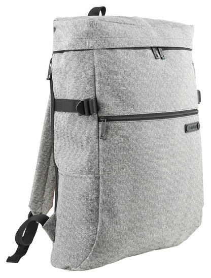 Gray Canvas Casual School Backpacks