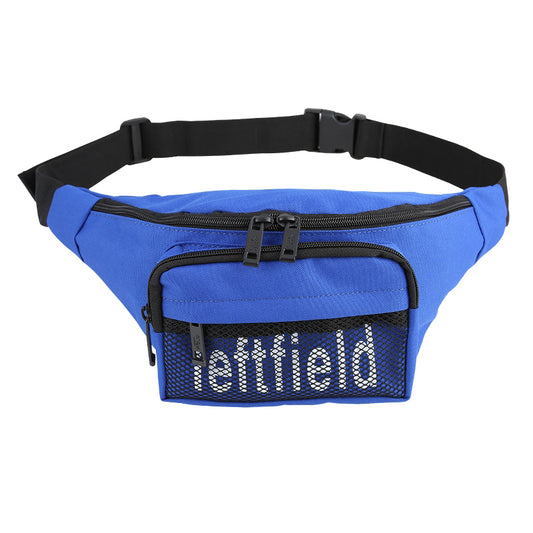 Blue Mesh Waist Fanny Packs