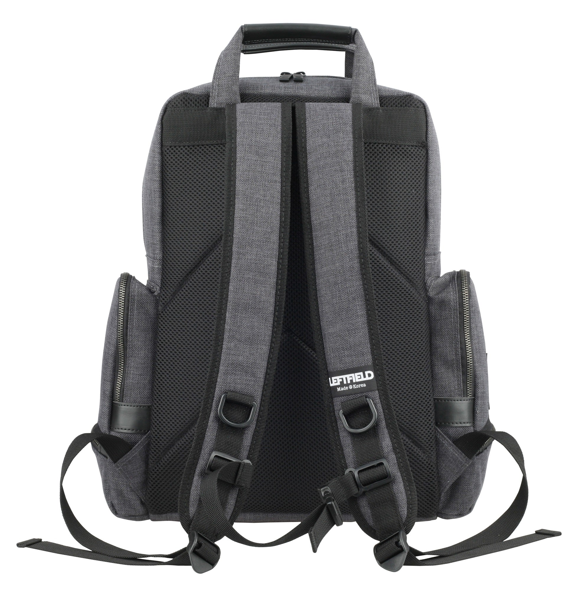 Black Novelty Casual Canvas Backpacks