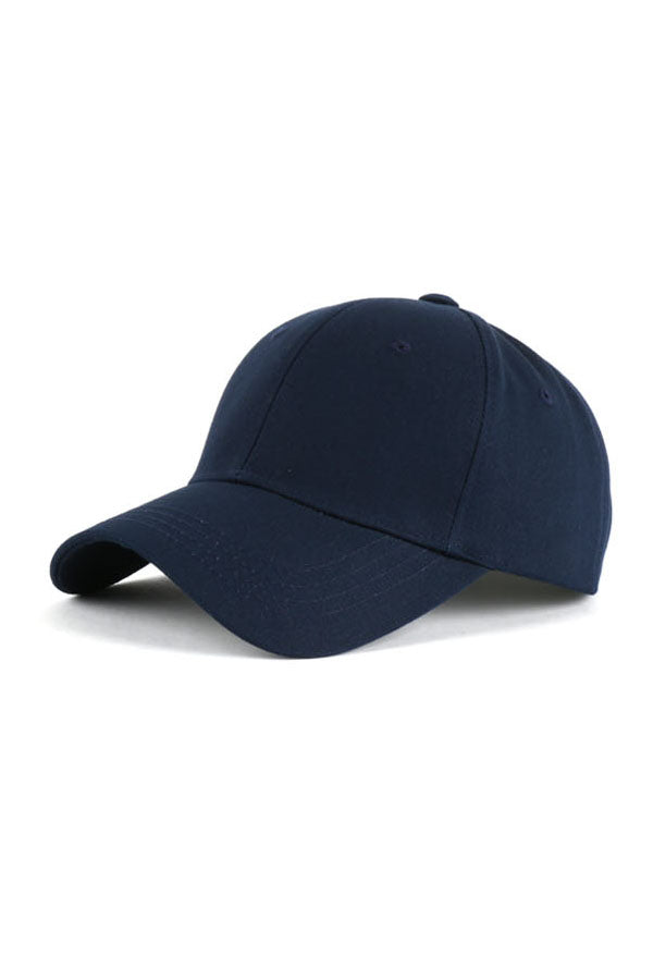 Navy Blue Pentagon Solid Baseball Caps