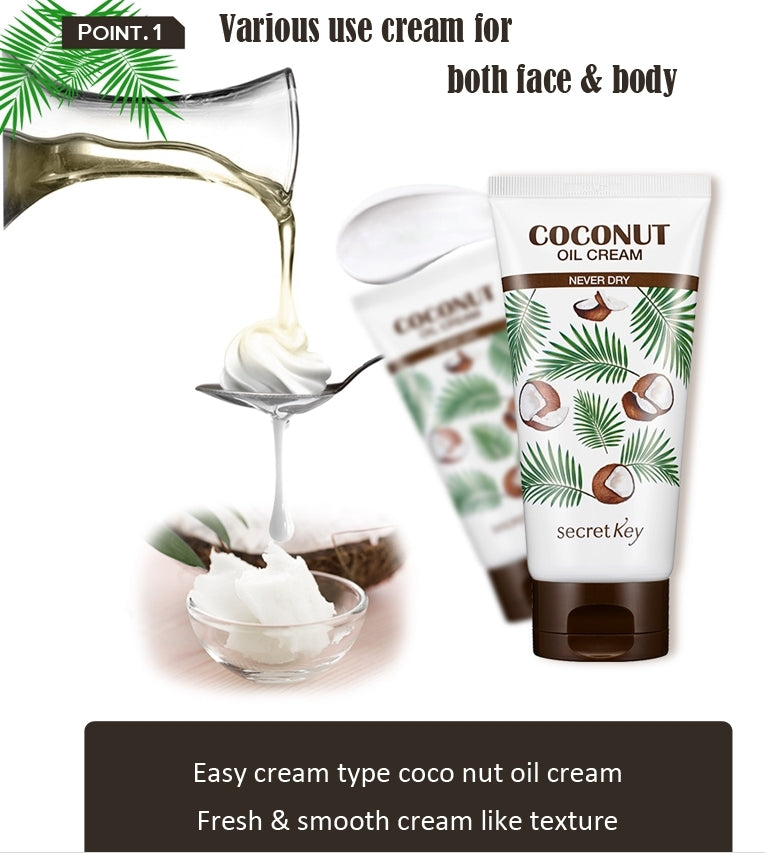 SECRET KEY Coconut Oil Creams