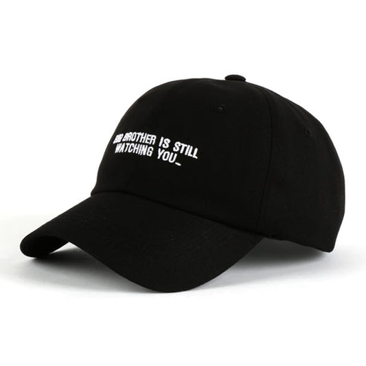 Black Big Brother Graphic Baseball Caps