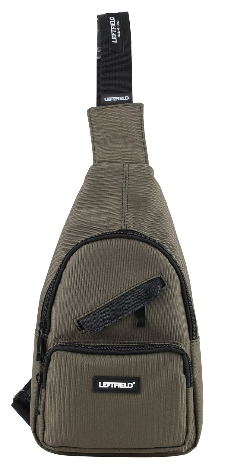 Khaki Green Hiking Messenger Sling Bags