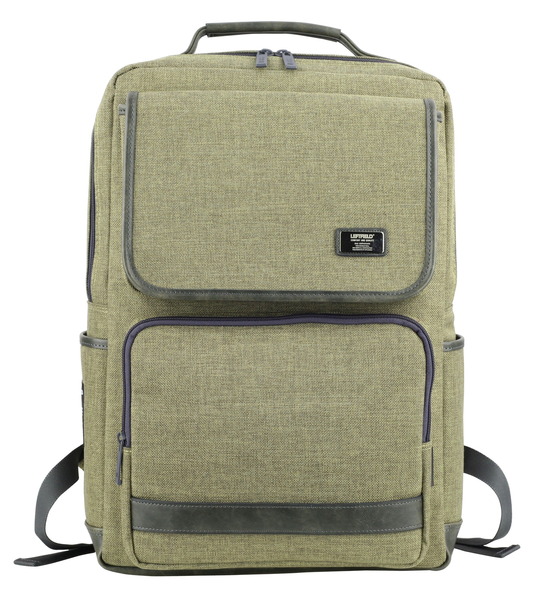 Green Canvas Casual Laptop Daypack School Backpacks