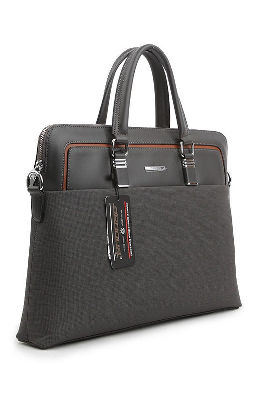 Grey Casual Business Briefcases