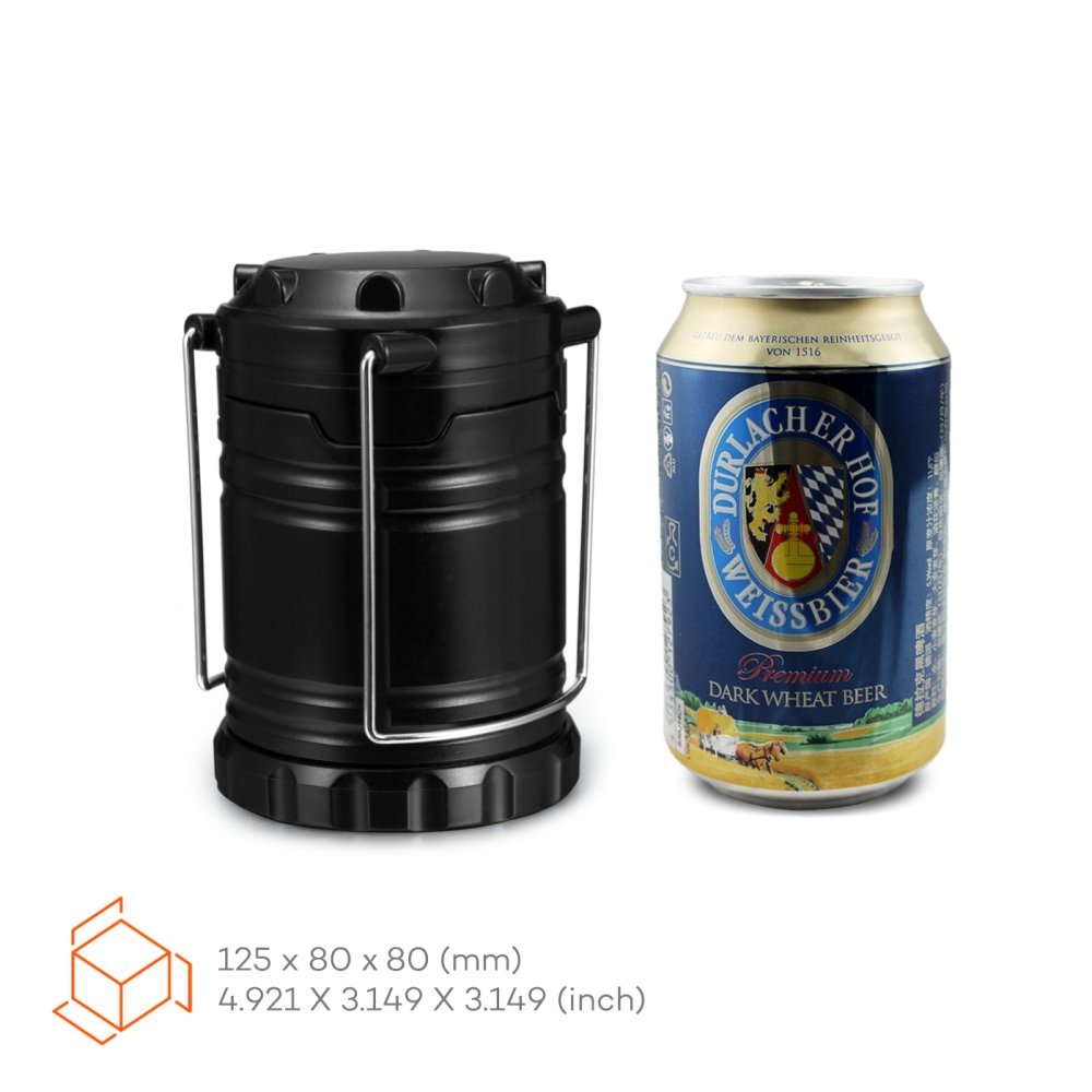 Black 30 LED Bulb Camping Lights Lanterns Lamps Compact Outdoor low power long life