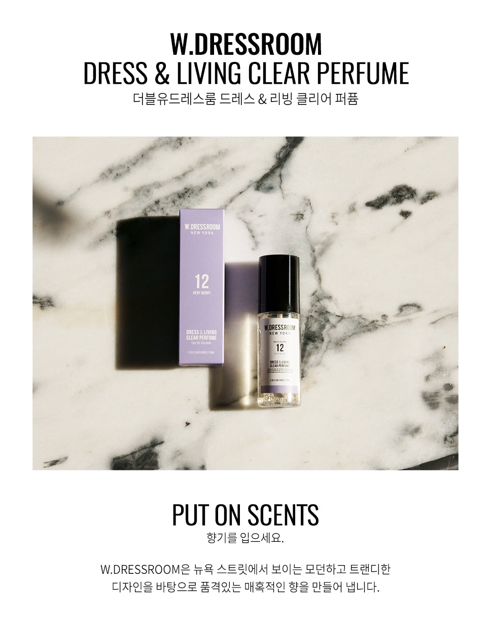 W.Dressroom Dress Living Clear Perfumes 70ml [12. Very Berry]