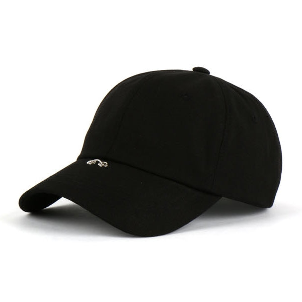 Black Piercing Baseball Caps