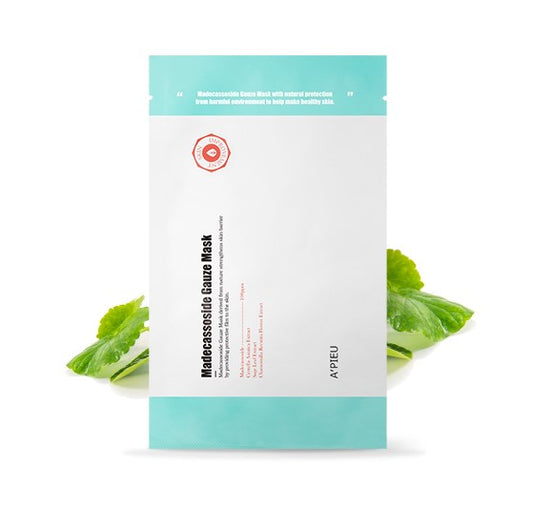 APIEU Madecassoside Gauze Mask 1Sheet 25g Skin care Beauty Tools