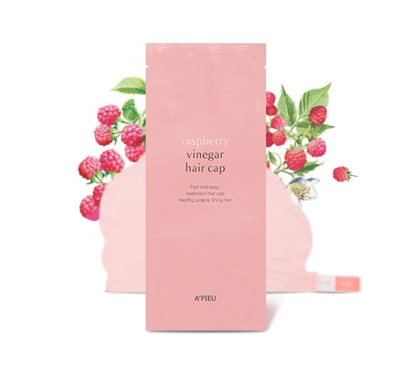 APIEU Raspberry Hair Vinegar Hair Cap 35g Hire care Beauty Tools