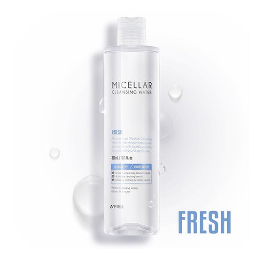 APIEU Micellar Cleansing Water (Fresh) 330ml Skin care Cosmetics Beauty
