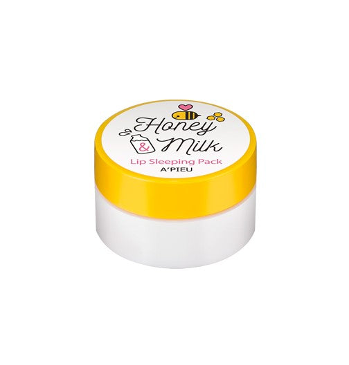 APIEU Honey & Milk Lip Sleeping Pack 6.7g Beauty Cosmetics Lip care