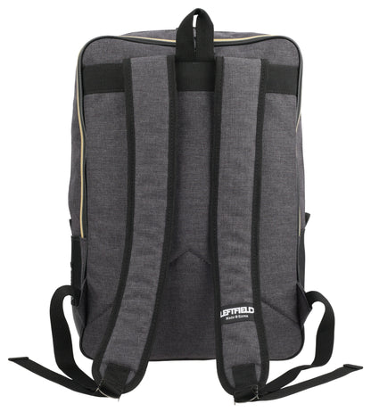 Black Casual Square Laptop Backpacks
