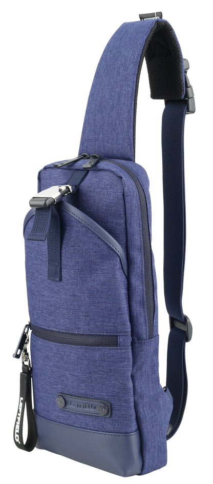 Navy Blue Canvas Sling Messenger Shoulder Bags