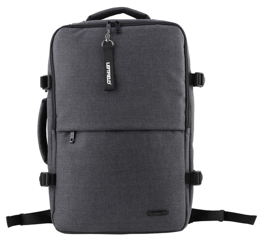 Black Square Canvas Multi Crossbody Backpacks crossbody strap men