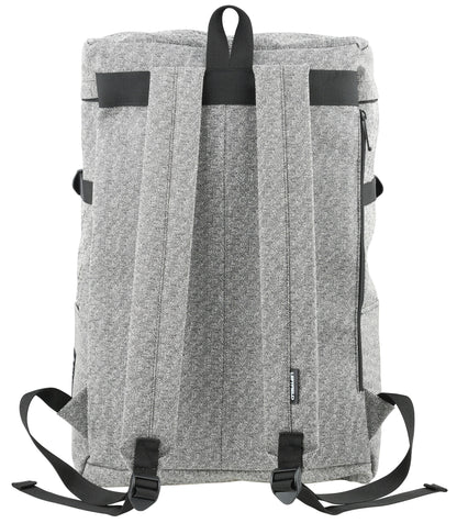 Gray Canvas Casual School Backpacks