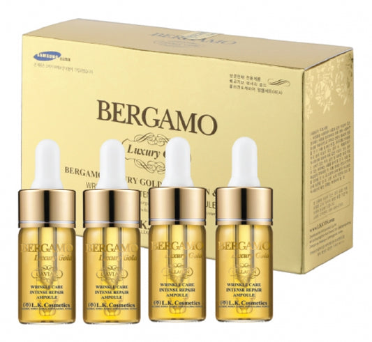 Bergamo Premium Gold Wrinkle Care Ampoule Sets