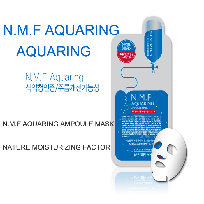 MEDIHEAL N.M.F Aquaring Facial Masks 10 Sheets
