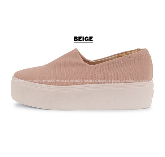 Casual Platform Slip-Ons