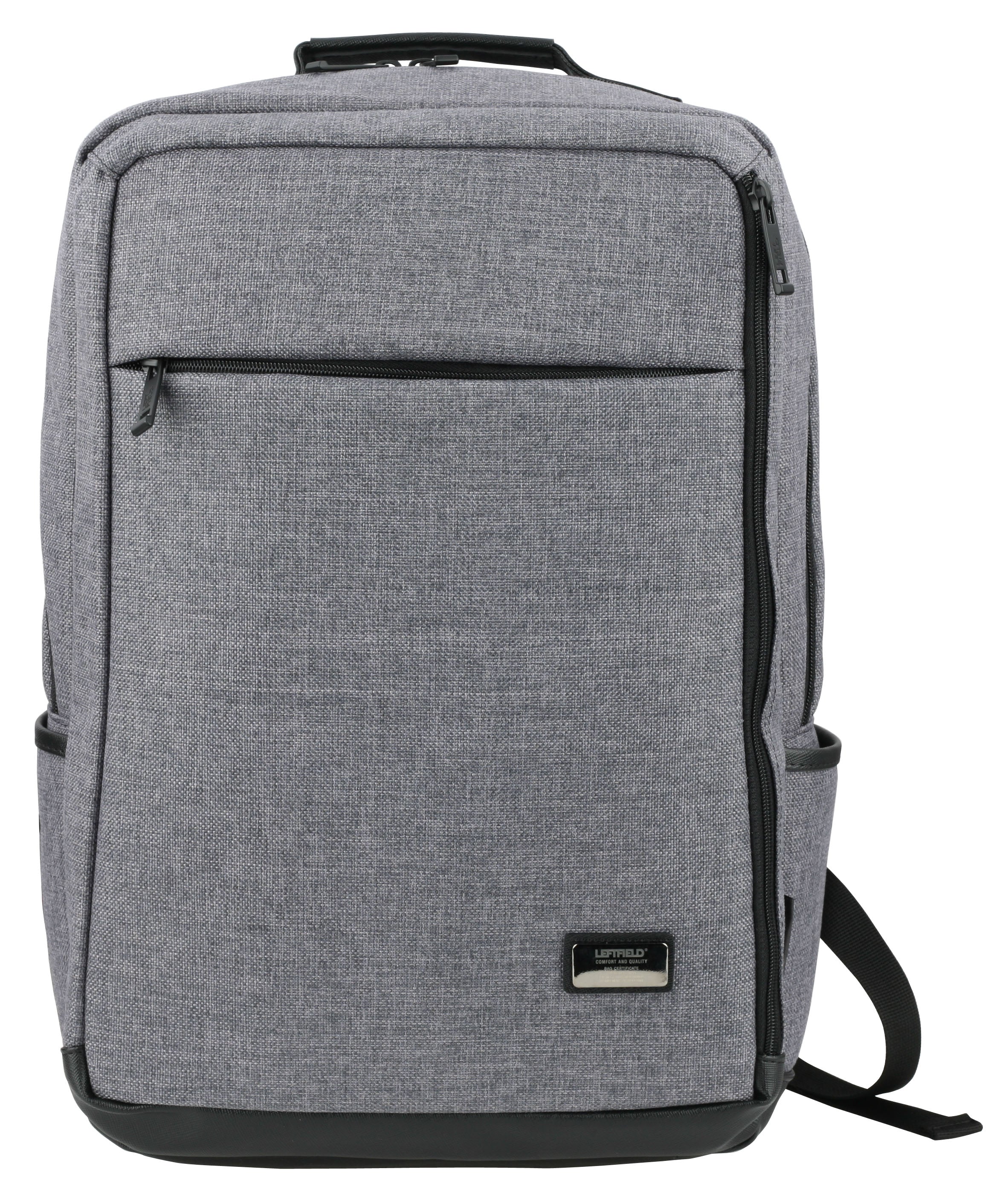 Gray Canvas Laptop School Backpacks