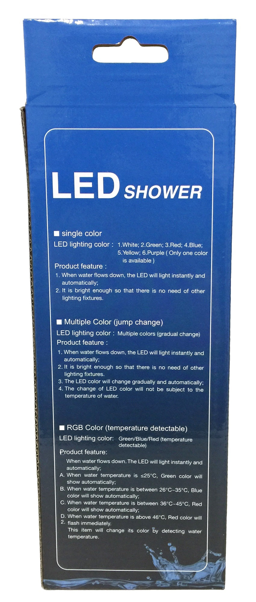 LED Shower Heads