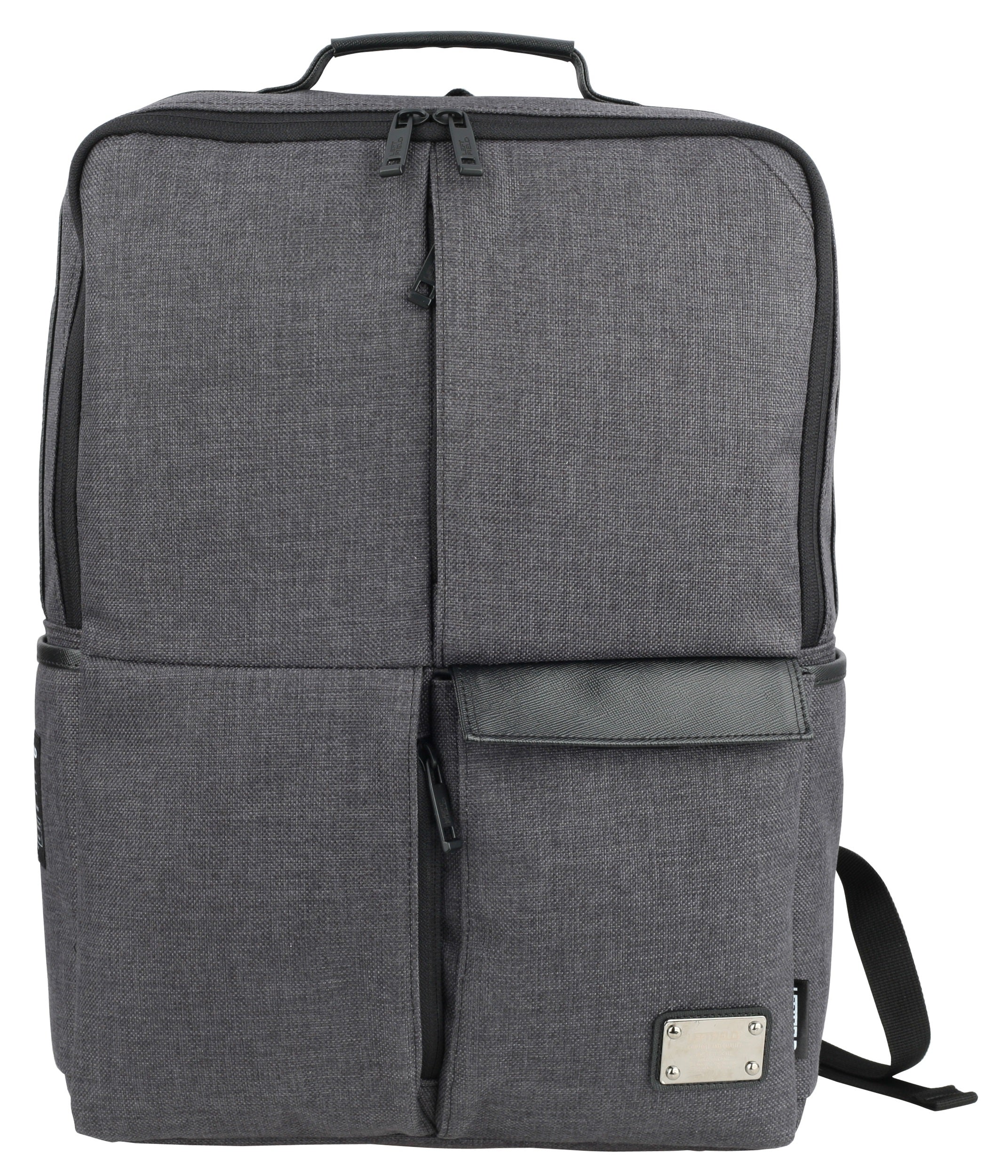 Black Canvas Casual Daypacks School Backpacks