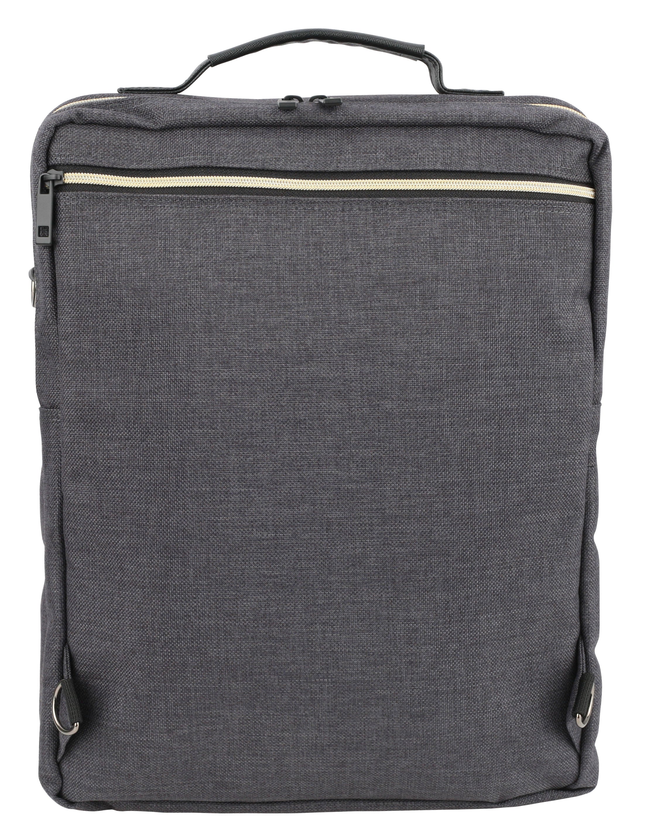 Black Canvas Satchel Cross Body Backpacks