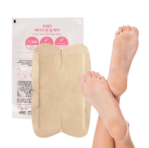PRRETI Baby Foot Heel Patch 10Sheet Beauty Tools Body care Dead skin