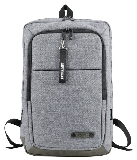 Gray Square Canvas School Laptop Backpacks Bags