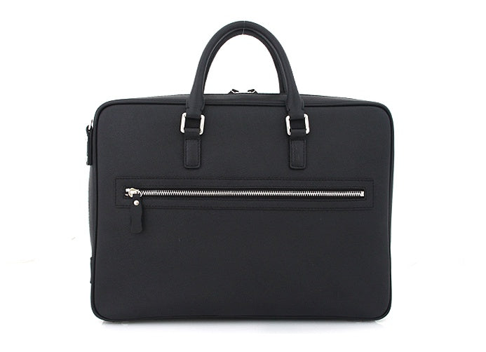 Black Genuine Leather Business Briefcases