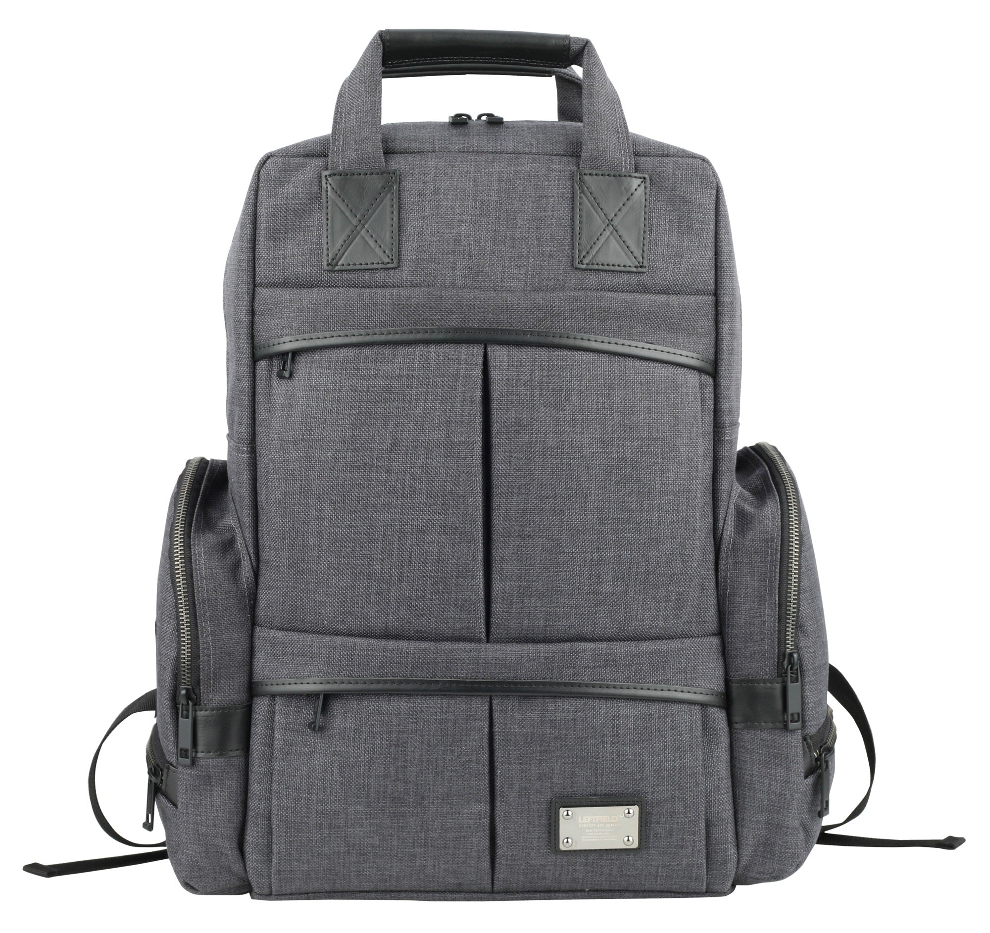 Black Novelty Casual Canvas Backpacks