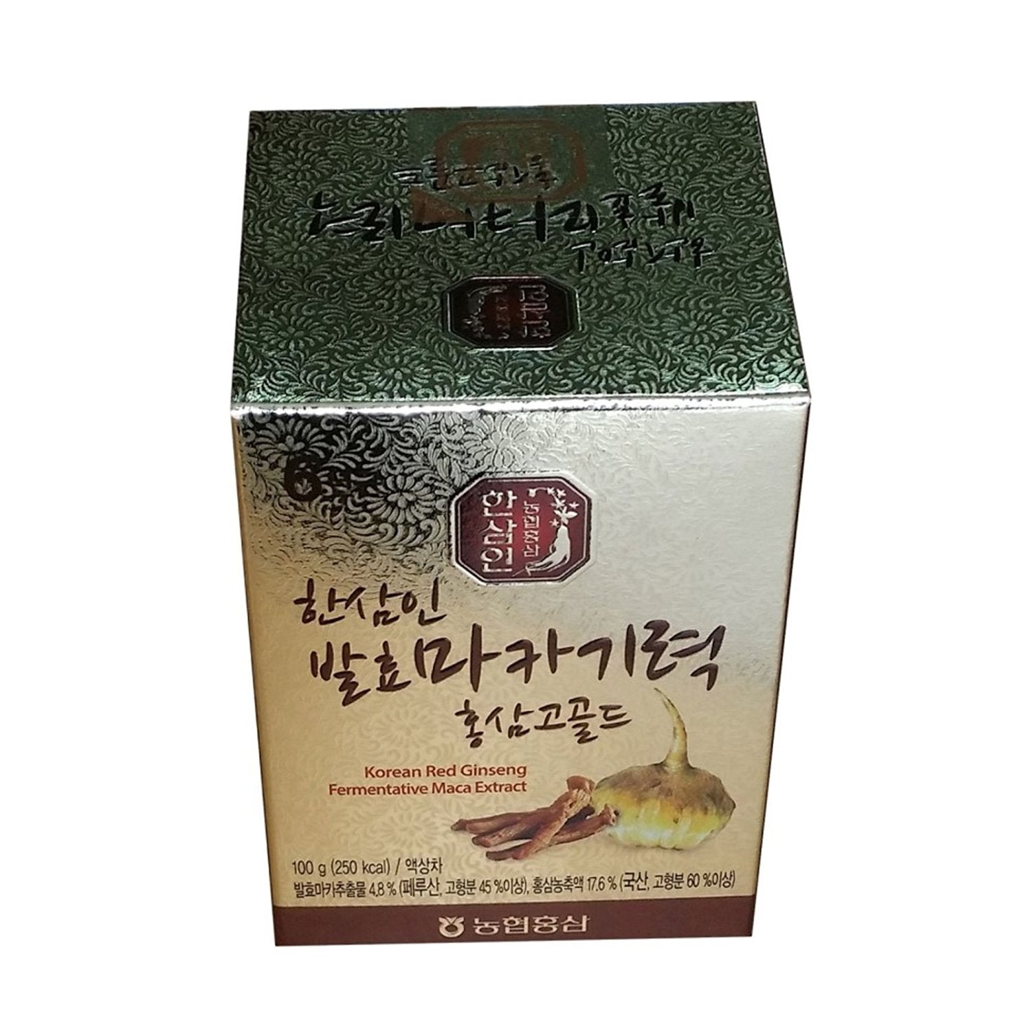 Hansamin Fermented Maca Energy Korean Red Ginseng Extract Go gold Sets