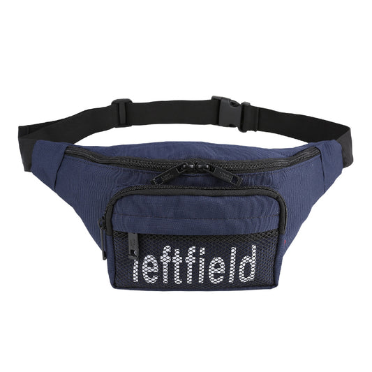 Navy Blue Mesh Waist Fanny Packs