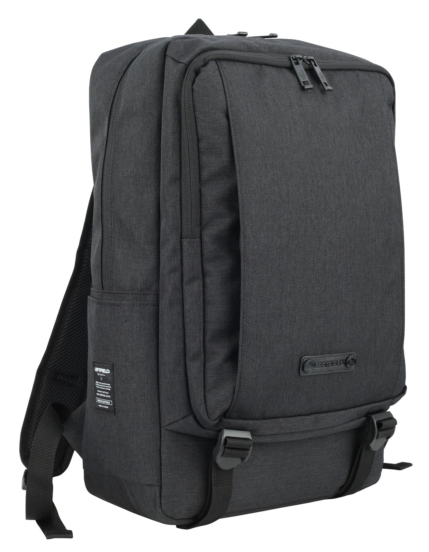 Black Casual Canvas Business Travel School Backpacks Bags