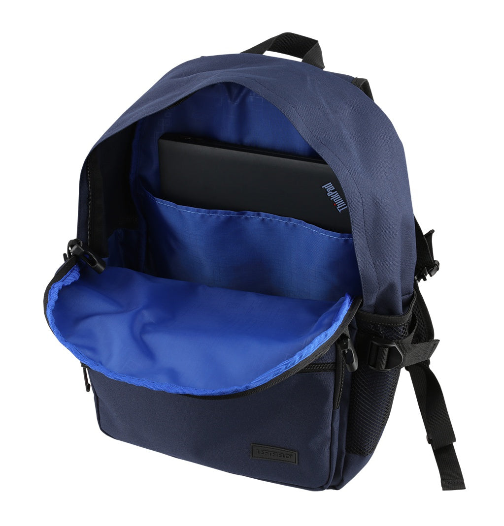 Navy Blue Multi Pockets Casual Backpacks