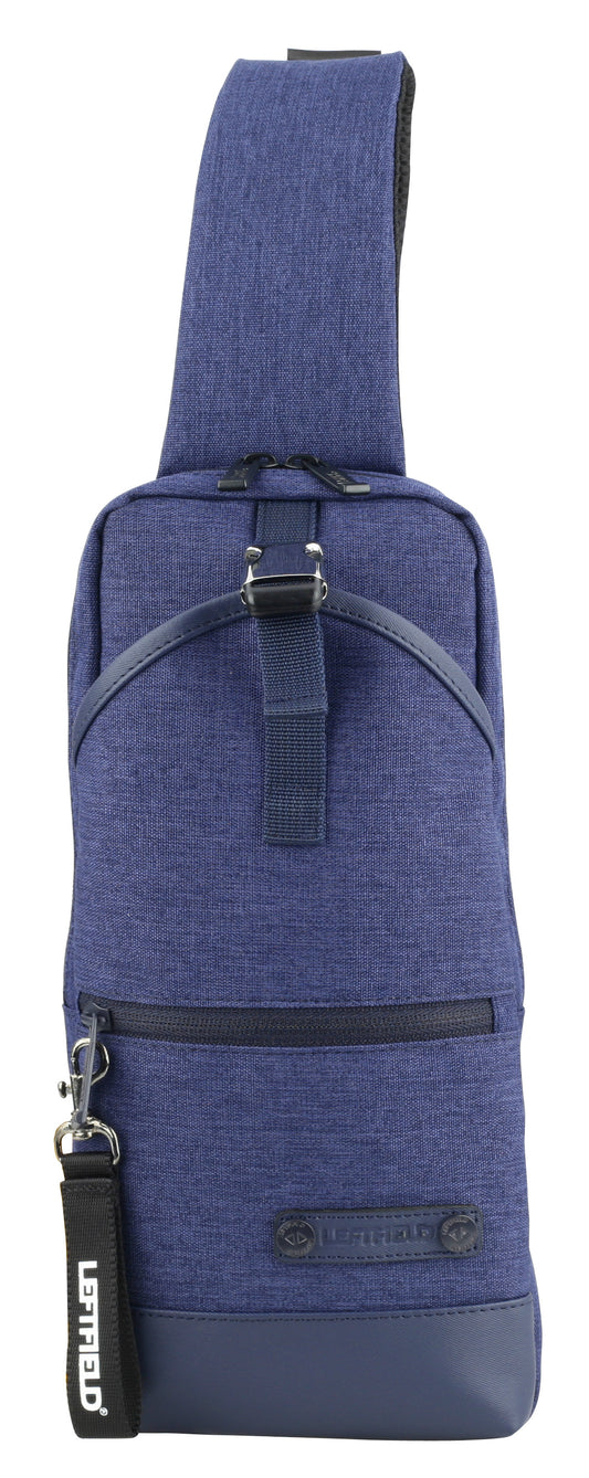 Navy Blue Canvas Sling Messenger Shoulder Bags