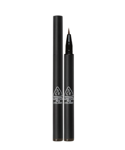STYLENANDA 3CE SUPER SLIM PEN EYE LINER Brown Long Lasting Cosmetics