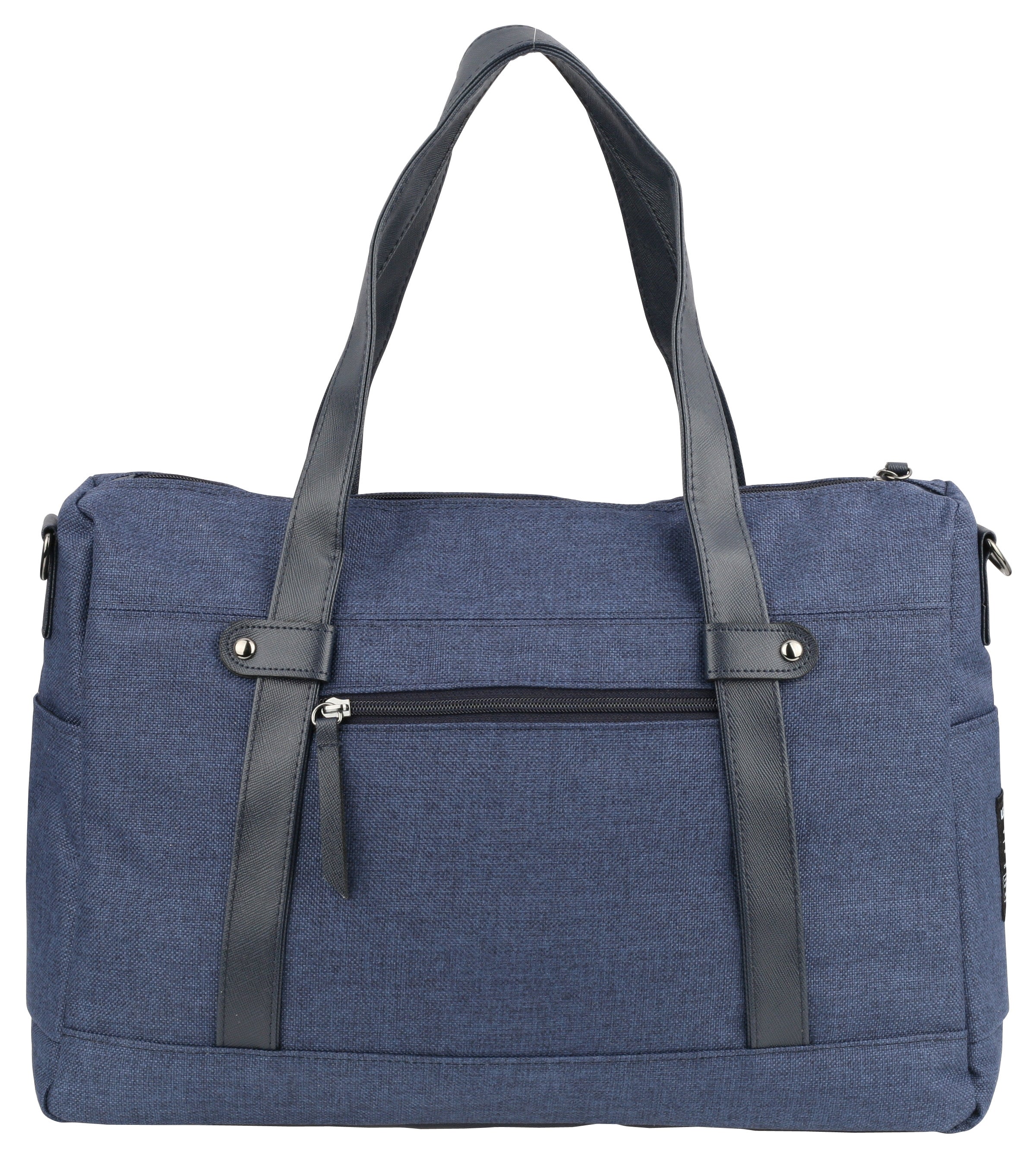 Navy Blue Canvas Totes Cross Body Bags