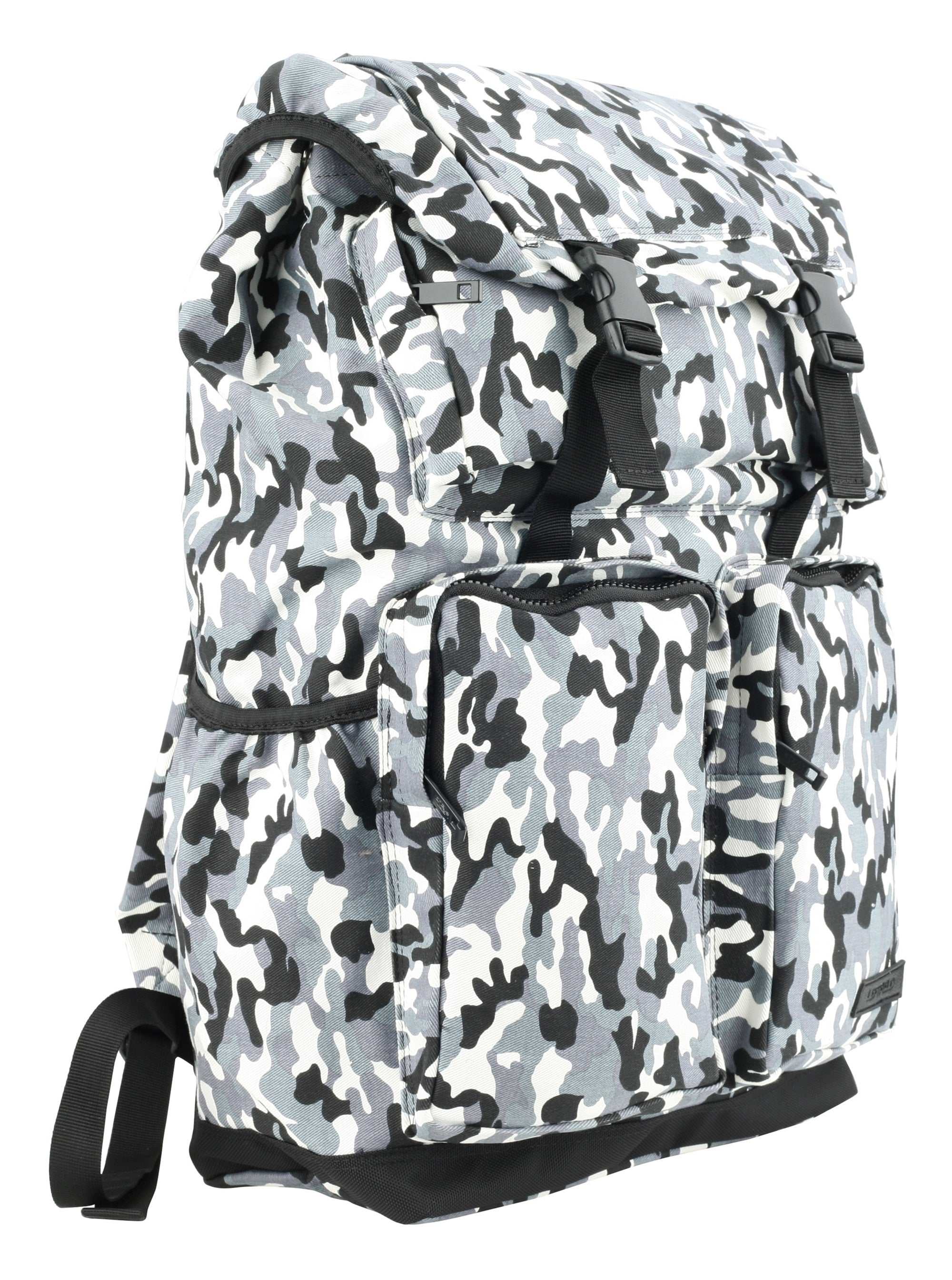 Gray Camouflage Military Travel School Backpacks Rucksacks