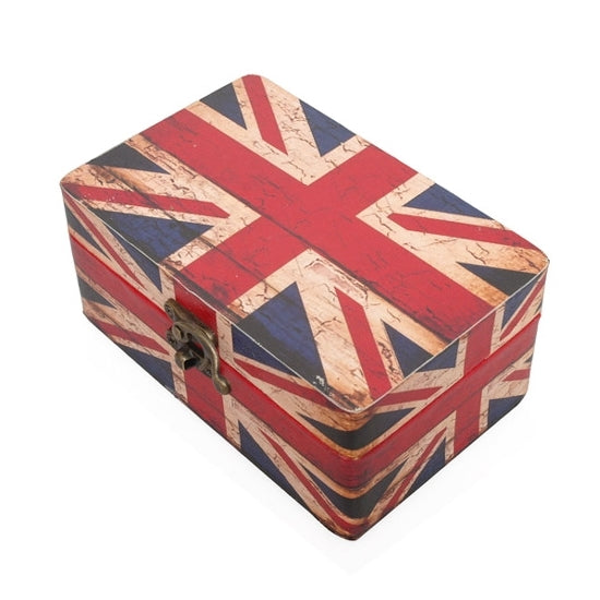 British Antique Union Jacket Rectangle Storage Box
