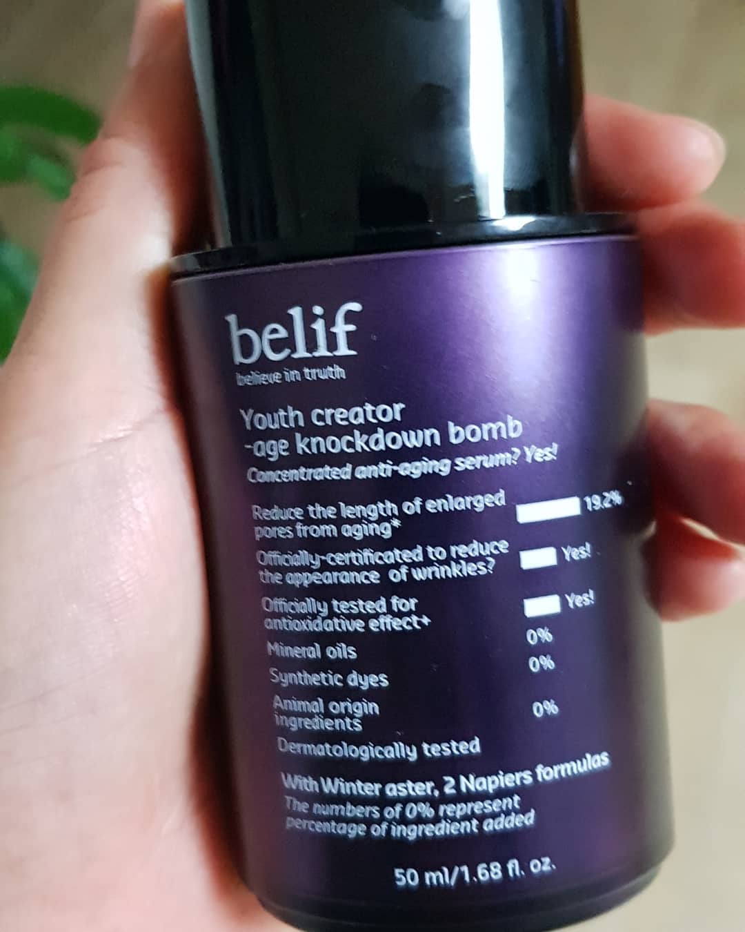 BELIF Youth Creator-Age Knockdown Bomb 50ml