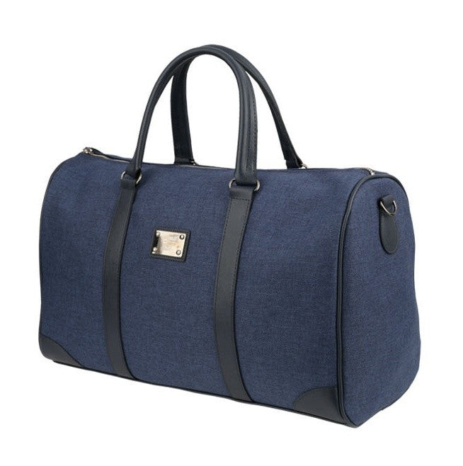 Navy Canvas Duffle Bags