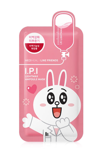 Mediheal Line Friends I.P.I Lightmax Ampoule Face Masks [10 sheets] – CALD