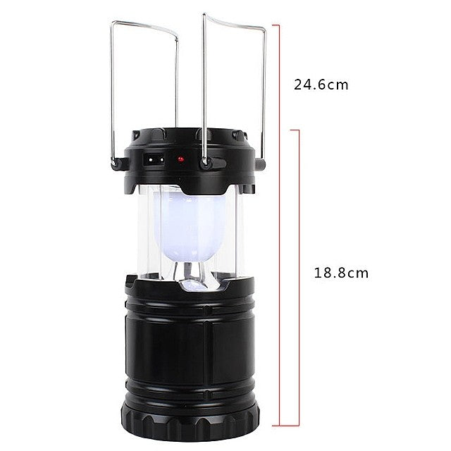 Black 30 LED Bulb Camping Lights Lanterns Lamps Compact Outdoor low power long life